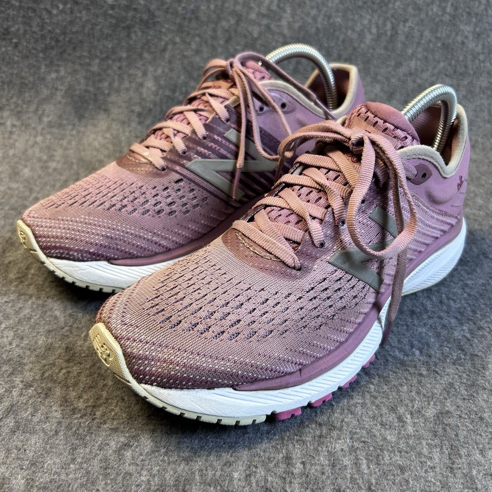 New Balance Purple Athletic Running Shoes - Picture 3 of 9